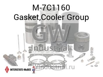 Gasket,Cooler Group — M-7C1160