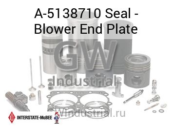 Seal - Blower End Plate — A-5138710