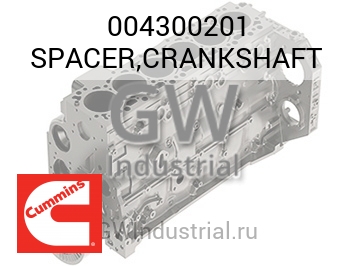 SPACER,CRANKSHAFT — 004300201