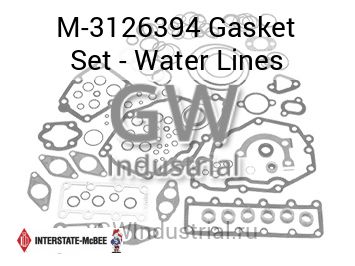 Gasket Set - Water Lines — M-3126394