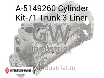 Cylinder Kit-71 Trunk 3 Liner — A-5149260