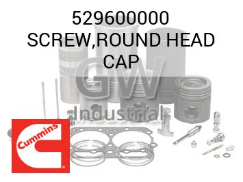 SCREW,ROUND HEAD CAP — 529600000