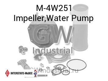 Impeller,Water Pump — M-4W251