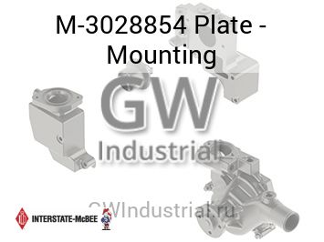 Plate - Mounting — M-3028854