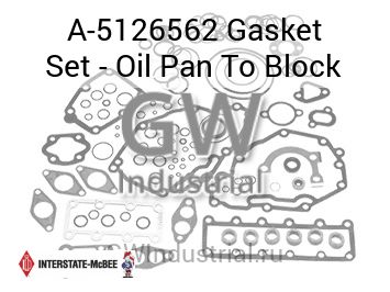 Gasket Set - Oil Pan To Block — A-5126562