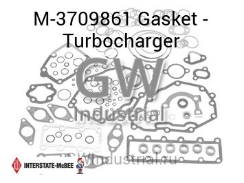 Gasket - Turbocharger — M-3709861