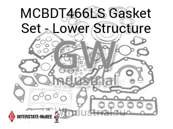 Gasket Set - Lower Structure — MCBDT466LS
