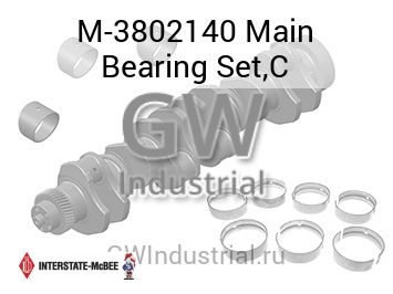 Main Bearing Set,C — M-3802140