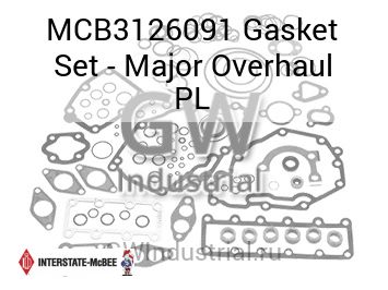 Gasket Set - Major Overhaul PL — MCB3126091