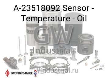 Sensor - Temperature - Oil — A-23518092