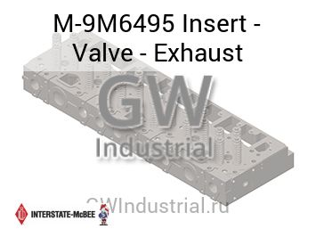 Insert - Valve - Exhaust — M-9M6495