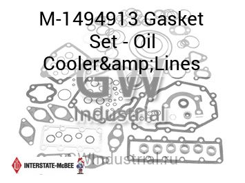 Gasket Set - Oil Cooler&Lines — M-1494913