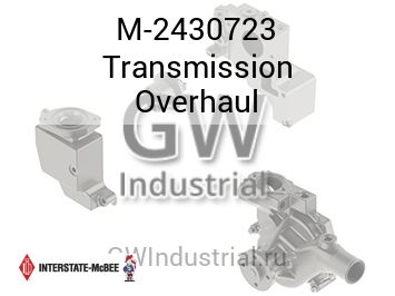 Transmission Overhaul — M-2430723