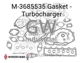 Gasket - Turbocharger — M-3685535