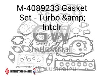 Gasket Set - Turbo & Intclr — M-4089233
