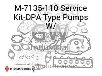 Service Kit-DPA Type Pumps W/ — M-7135-110
