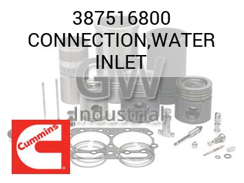 CONNECTION,WATER INLET — 387516800