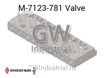 Valve — M-7123-781